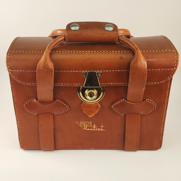 COPY - Perrin Leather David White STEREO REALIST Camera Carry Case, 1960s Vinta… - Picture 3 of 17